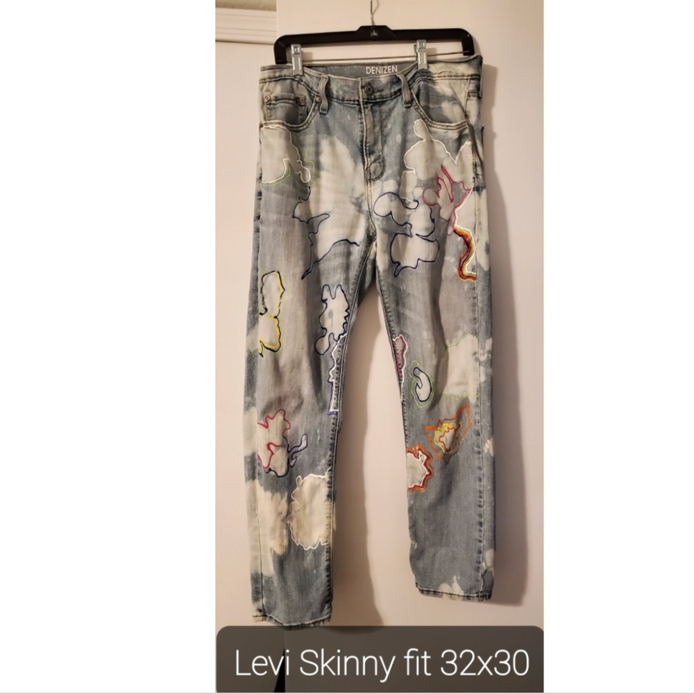 Splatter denim - Picture 3 of 6